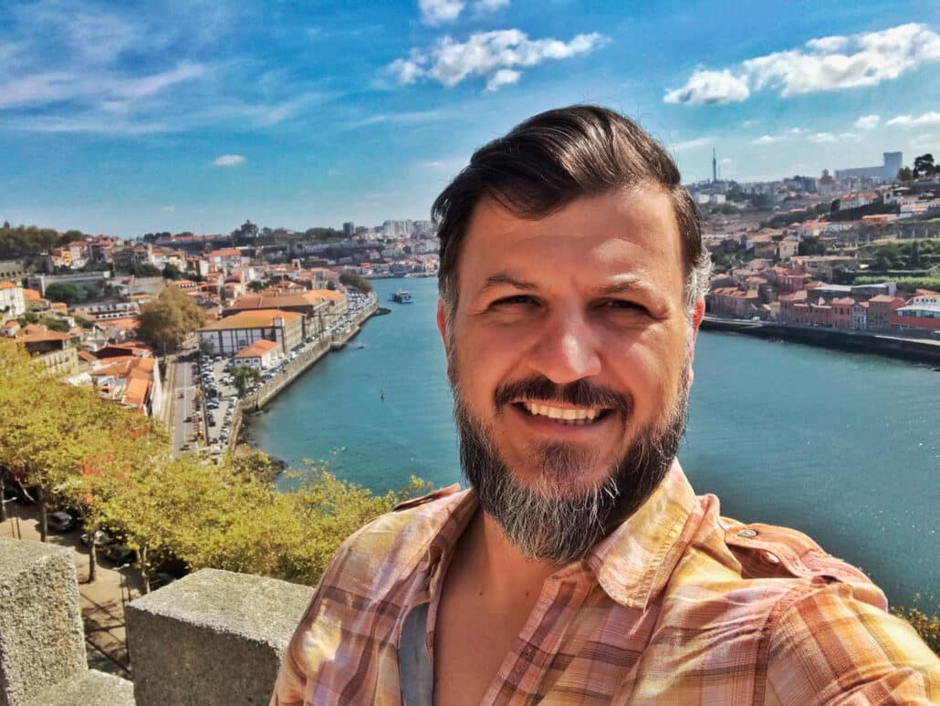Daniel Barbarini no Porto em Portugal